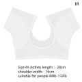 T-shirt Shape Sweat Pads Washable Dress Clothing Perspiration Deodorant Pads Armpit Care Sweat Absorbent Pad Deodorant for Women.