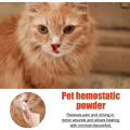 Styptic Stop Bleeding Powder Safe For Dogs Cats Pet Puppy Blood Stopper Anti-inflammatory Anti-bacterial Broken Injury. 
