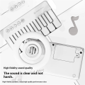 Mini Electronic Keyboard Pocket Piano Portable Mini Organ Cute Gamer Educational for Children Gift for Gaming.