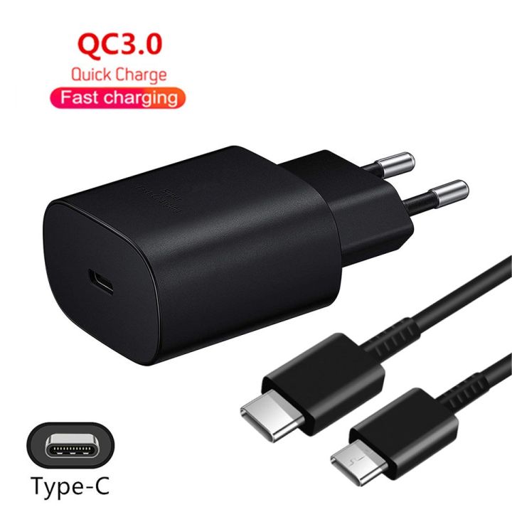 10pcs 25W (18W) PD Fast Wall Charger Quick charging phone plug For iphone samsung huawei Type c Quick Charger