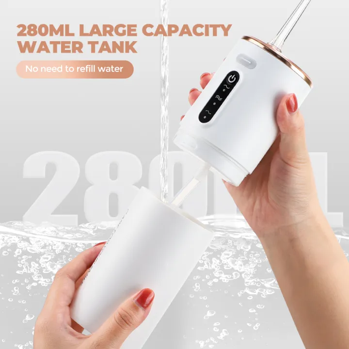 Oral%20Irrigator%20Portable%20Dental%20Water%20Flosser%20USB%20Rechargeable%20Water%20Jet%20Floss%20Tooth%20Pick%202%20Jet%20Tip%20280ml%203%20Modes%20IPX6%20-%20Image%203