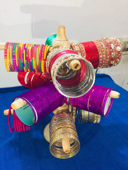 Handicraft%20Handmade%20Wooden%20Bangles%20Holder%20(%E0%A6%9A%E0%A7%81%E0%A6%A1%E0%A6%BC%E0%A6%BF%E0%A6%B0%20%E0%A6%86%E0%A6%B2%E0%A6%A8%E0%A6%BE)%20Jewellery%20Stand%20for%20Women%20-%20Image%205