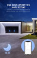 Graffiti Garage Door Magnetic WiFi Door Magnetic Detector Switch Garage Door Magnetic Alarm Intelligent Door Control Switch for home. 