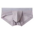 Ice Silk Seamless Mens Briefs Solid Underpants Ultra-Thin Panties Male Low Waist Soft Underwear. 