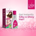 Livon Hair Serum with Argan Oil & Vitamin E for Women & Men. 