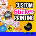 Sticker Label/STICKER PRODUCT/ Label Print/STICKER PRINTING/Round Sticker/LOGO STICKER PRINTING/Label. 