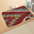 Cross-border Turkey retro Persian ethnic style flannel floor mat bathroom absorbent anti-slip mat entrance door mat. 
