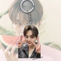 Korean Idol Anime KeyChain Song Kang Men Key Chain for Women Fashion Creative Charms Role Figure Acrylic Keyring Pendant Gift. 
