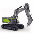 GC 1:50 Mini Excavator, Excavator Truck Toys, Diecast Engineering Construction Vehicle Model, Drilling Machine Engineering Excavator Toy. 