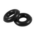 30 Pcs 2.5mm x 6.5mm x 2mm Rubber O Rings for Wacky Worm Fishing.