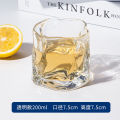 INS Wind Twist Glass High Beauty Tea Coffee Breakfast Milk Wine Cup Small Gift.