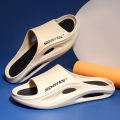 Sports men's slippers in summer, new national tide couples, thick soles, indoor trends, outdoor wear-like beach sandals.