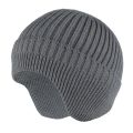 Solid Knitted Hat Winter Imitation Rabbit Fleece Hats for Men Warm Ear Caps Autumn Beanie Hat Men's Winter Cap.