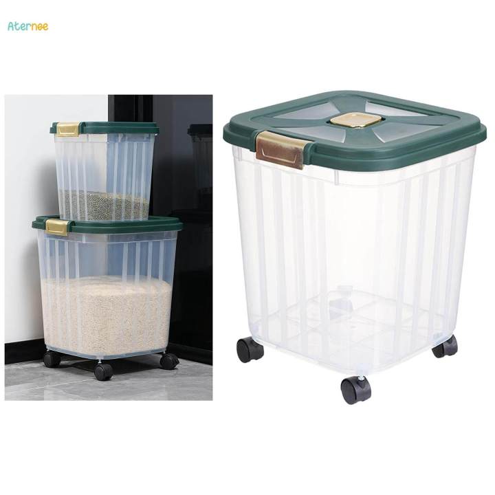 Rice%20Storage%20Bin,%20Dry%20Food%20Container%20Measuring%20Cup,%20Rice%20Storage%20Container,%20Food%20Holder%20Bin%20with%20Caster%20for%20Cupboard,%20Cabinet%20Kitchen%20Grain%20Nuts%20-%20Image%202