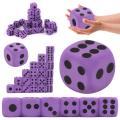 (New)Childrenworld Dice Block Toy Non-Fading EVA Foam Dice Block Kid Educational Toy Gift.