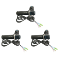 3X Bike Twist Throttle for Electric Bike Throttle 48V Gas Handle Throttle LCD Display Lock Key. 
