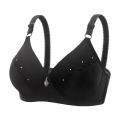 36-42 B/C Solid Color Bras for Women Plus Size Underwear Large Size Intimate Push Up Bra Thin Breathable Underwear.