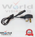 3 Pin UK Power Cable (2.5 Feet long cable) for Laptop with Fuse Power Cord Cable 2 pin Heavy Duty Multi Purpose use Power Cable .. 
