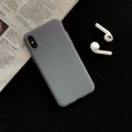 Gray color Matte Phone Case For iphone 11 Pro XS Max XR X 8 7 6S 6 Plus SE 2020 12 mini 12 Pro Max Soft TPU Back Cover. 