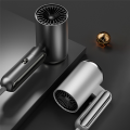 For Home Travel Use 2000W High Negative Ion Hair Dryer Quick Dry Foldable Portable Professional Hair Care EU Plug Gray. 