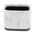 Makeup Brush Holder, Marble Pattern Pen Holder Multifunction for Living Room. 