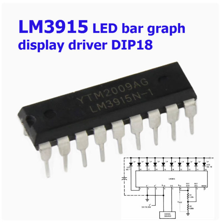 LM3915%20Audio%20Level%20Indicator%20IC%20%20LED%20VU%20Meter%20Driver%20IC%20%20Product%20-%20Image%204