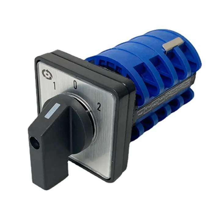 Rotary Switch On-Off-on 3 Position 4 Phases 20A 500V Double Speed Motor ...