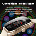 AOLON 2.01 Curved Screen Smart Watch Men Bluetooth Call Sports IP68 Waterproof Wrist Watches Fitness Bracelet Women Smartwatch. 