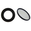 2 Pcs Accessories: 1 Pcs Camera Lens Filter Step Up Ring 37Mm to 52Mm Adapter & 1 Pcs 52Mm Circular Polarising CPL Filter, for Canon 650D 700D Nikon. 