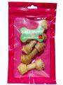 Dog Teeth Stick Snacks Puppies Large Dogs Rawhide Pressed Bone Healthy 100gm. 