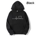 Men and Women Fashion Long Sleeve Hoodies Casual Sweatshirts for Couple Pullover Hoody Sweaters Hooded Sweatshirts. 