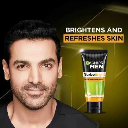 Garnier Men Turbo Bright Face Wash For Man - 100gm