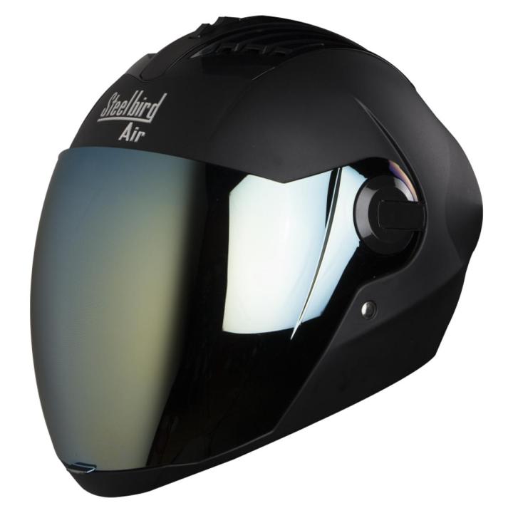STEELBIRD AIR SBA-2 Stylish Matte Color ISI Certified Full-face Helmet with Clear Extra Visor Free