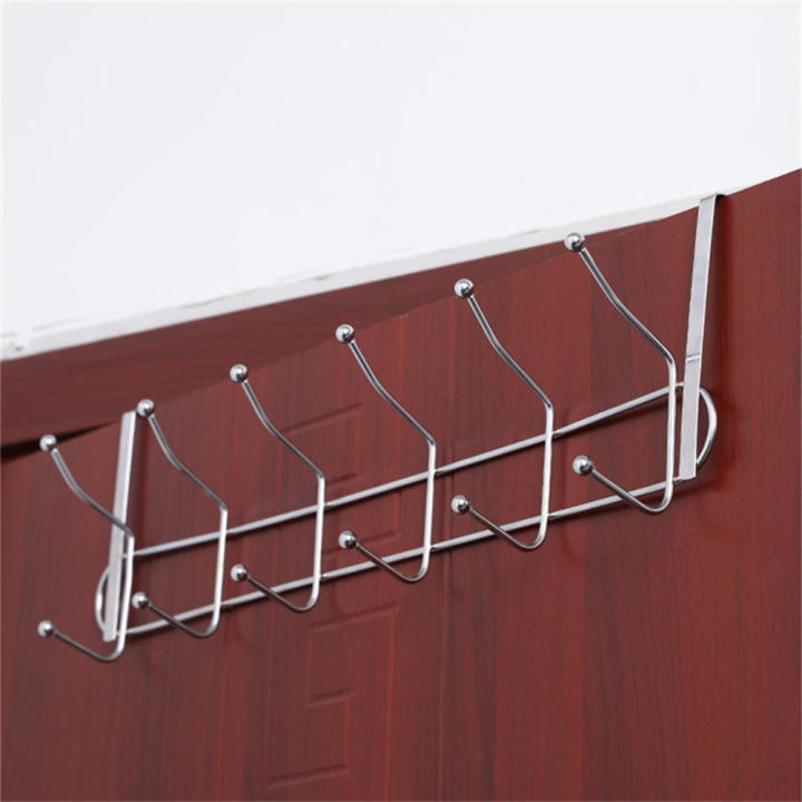 Multi-purpose%20Door%20Hanger%20Closet%20Door%20Hooks%20Coat%20And%20Towel%20Rack%20Door%20Hanger%20Hooks%20Over-the-door%20Storage%20-%20Image%204