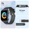 Colmi P78 AMOLED Smart Watch Waterproof Rotating Crown Bluetotoh Calling Smart Watch Long Battery Back Up. 