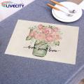 Mug Pad Exquisite Pattern Table Placemat Set Super Soft Wear Resistant Perfect for Dinnerware Decor Buy Cup Coaster. 