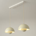 Danish Designer Bud Chandelier Macaron Three Heads Dining-Room Lamp Nordic Modern Minimalist Bedroom Bedside Small Droplight. 