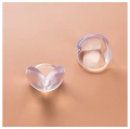 Silicone Children Head Protection, (4 Pcs )Anti-Collision Corner Transparent Anti-Collision Desk Corner Anti-Knock The Sleeve. 