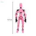 13 Action Figure Robot Dummies Action Figures for Collectibles Display DIY. 