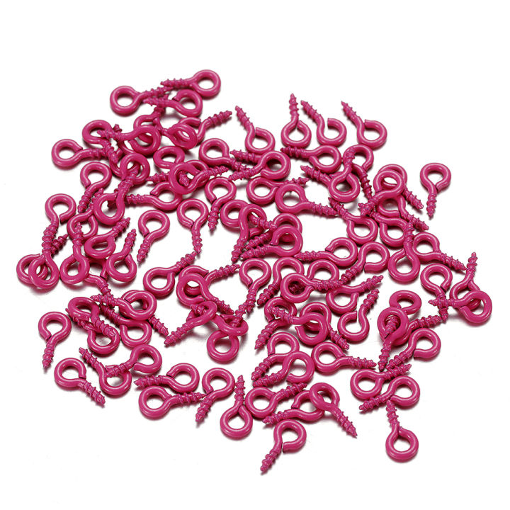 50%20Pieces%20Colorful%20Small%20Mini%20Eyes%20Eye%20Needle%20Hook%20Eyelet%20Thread%20Gold%20Buckle%20Jewelry%20Making%20DIY%20-%20Image%209