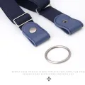 Elastic Belts Buckle-free Belts Invisible Waist Belt No Bulge Belt Belt For Men And Women. 