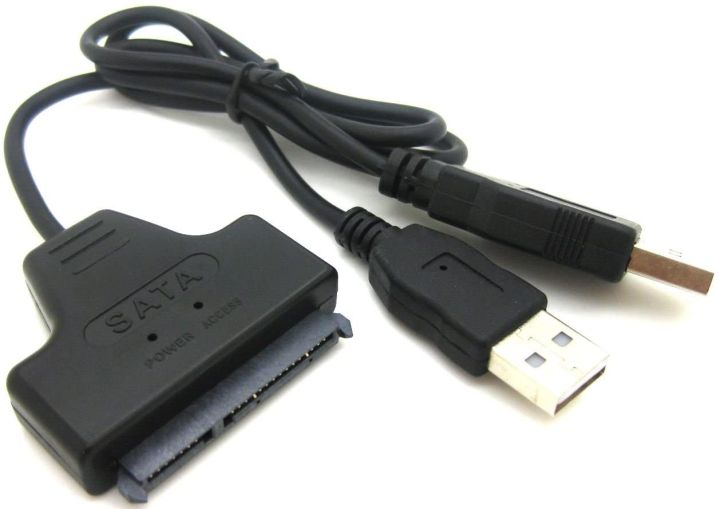 USB%202.0%20to%20Sata%207+15%20Pin%202.5%20Converter%20Adapter%20Cable%20w%20/%202.5%20Hard%20Drive%20HDD%20Case%20Box%20For%20Laptop%20-%20Image%202