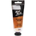 Mont Marte Dimension Acrylic Paint 75ml Tube - Silver.