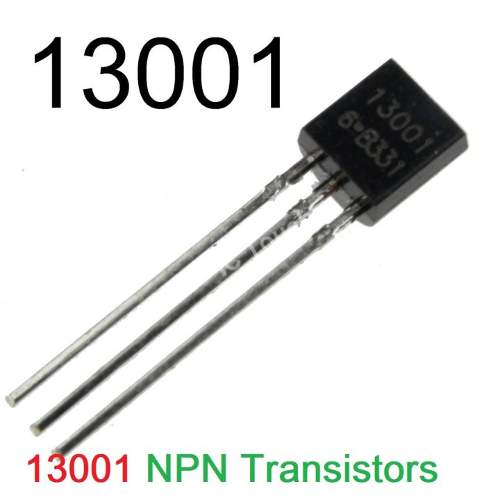 5Pcs%20MJE13001%20E13001%2013001%20Transistor%20NPN%20600V%200.2A%20Electronic%20Power%20Transistor%20NPN%20Plastic%20Encapsulate%20Triode%20Transistor%20TO-92%20Package%20-%20Image%202