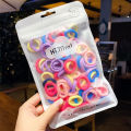 50Pcs Baby Girl Elastic Hair Bands Multicolor Kids Ponytail Holder Rubber Bands Children Hair Ring Baby Girl Hair Accessories. 