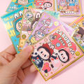 1/3pcs Labubu Sticker Cartoon Cute Diy Suitcase Stationery Box Decorative Sticker Student Stationery.
