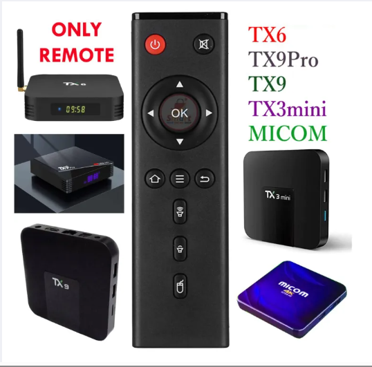 Micom Android Box Remote Control for TX6 TX9Pro TX9 MICOM TX3mini Android Smart TV Box ...