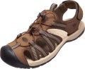 GOLDEN CAMEL Men's Hiking Sandals Closed Toe Outdoor Beach Summer Sandal Waterproof Sport Fisherman Water Shoes for Men 2024 New.