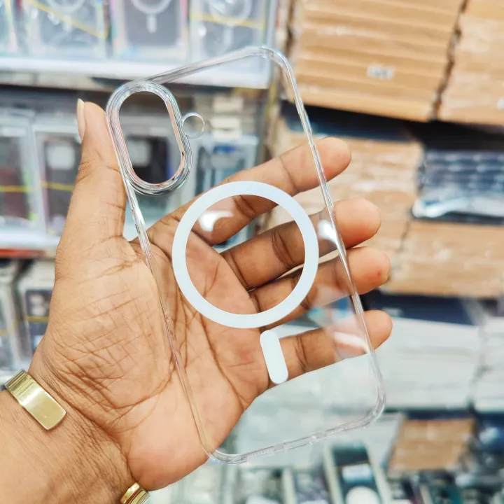 For%20Xiaomi%20Redmi%20Turbo%204%20/%20Poco%20X7%20Pro%20Anti%20Yellow%20Magsafe%20Magnetic%20Wireless%20Phone%20Charger%20Unique%20Case%20Clear%20Hard%20Transparent%20Barley%20Phone%20Back%20Cover%20-%20Image%203