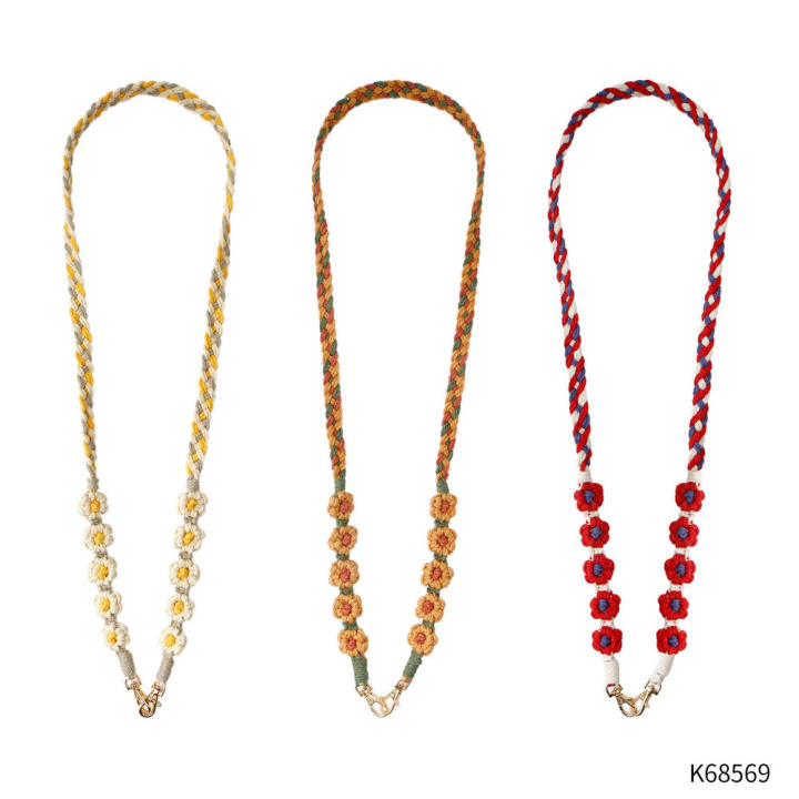 Pastoral%20Style%20Strap%20Competitor%20Links:%20Badge%20Holder%20Creative%20Daisy%20Sling%20Lace%20Woven%20Rope%20Charms%20Lanyards%20Lanyards%20For%20Keys%20Lanyard%20-%20Image%206
